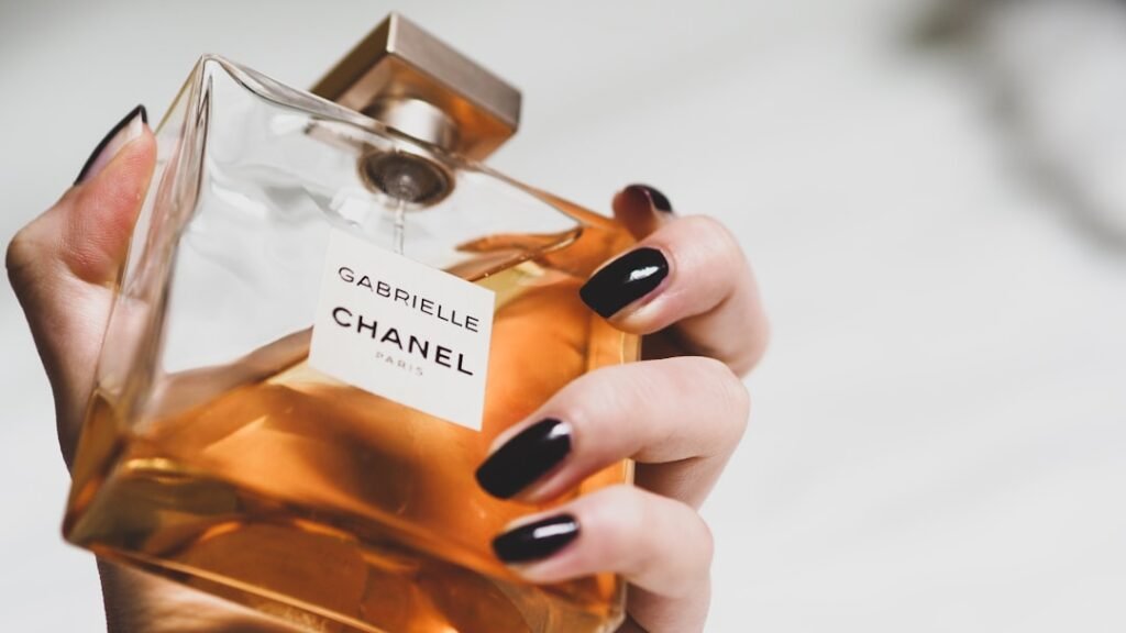 Chanel Bottle and Nailpolish